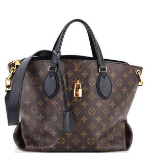 Louis Vuitton Flower Zipped Tote Canvas #247737L17B